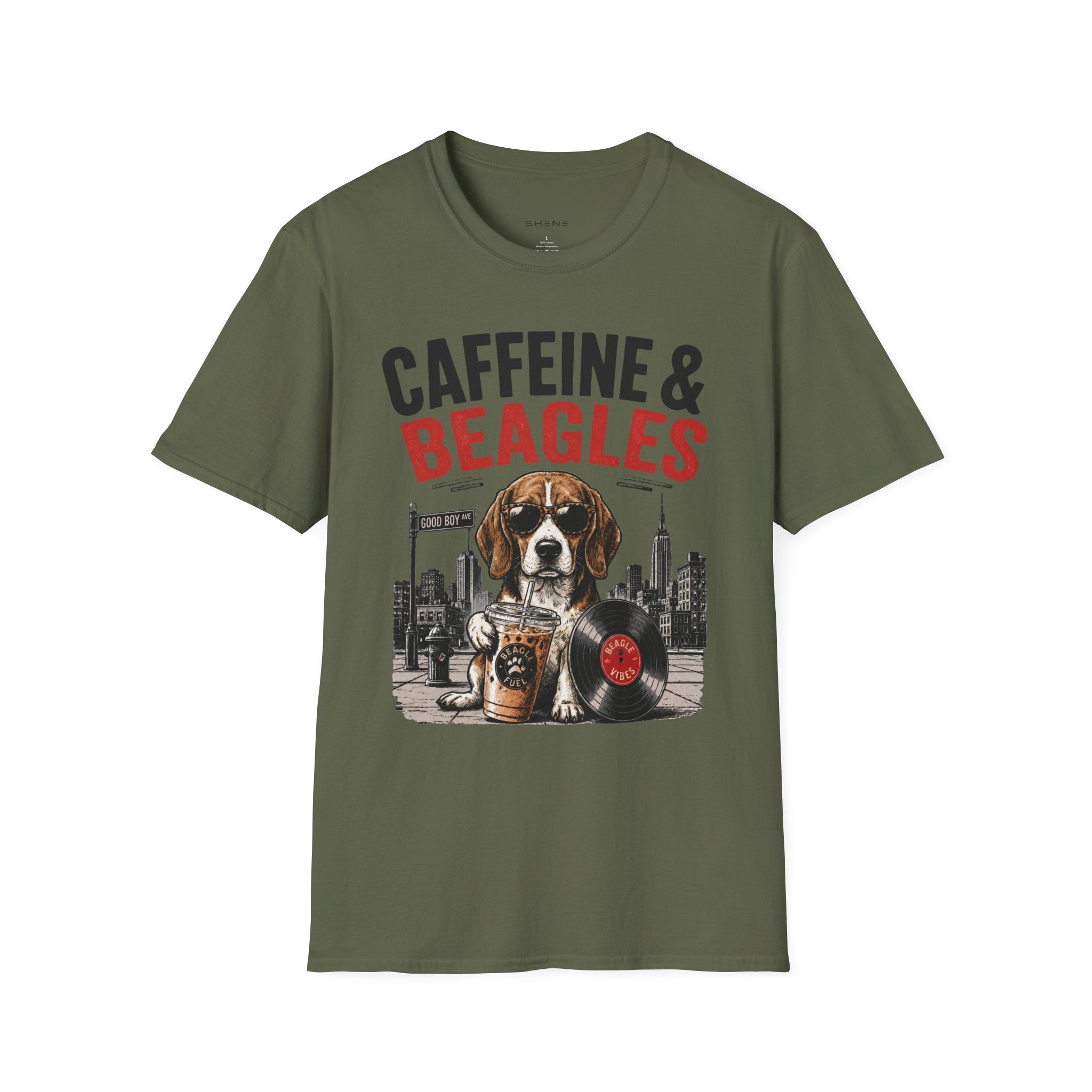 Unisex Softstyle Beegal Caffeine Fuel T-Shirt