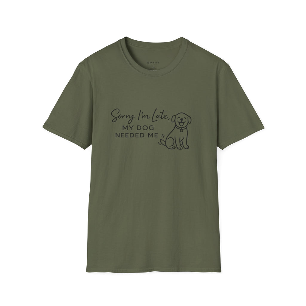 Copy of Copy of Unisex Softstyle Sorry i'm Late T-Shirt