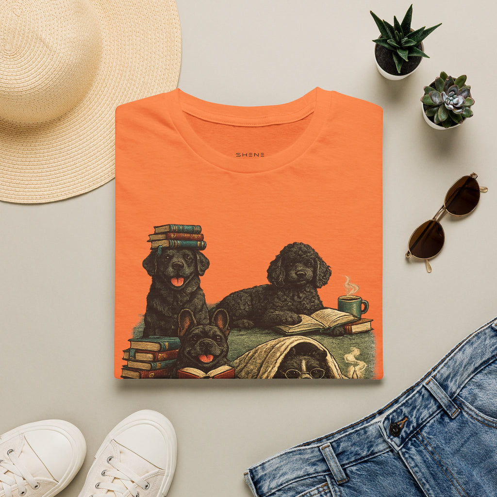 Copy of Unisex Softstyle Black Dog Library T-Shirt