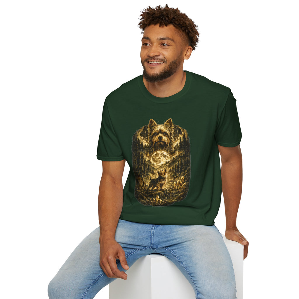 Copy of Unisex Softstyle shit su with moon T-Shirt