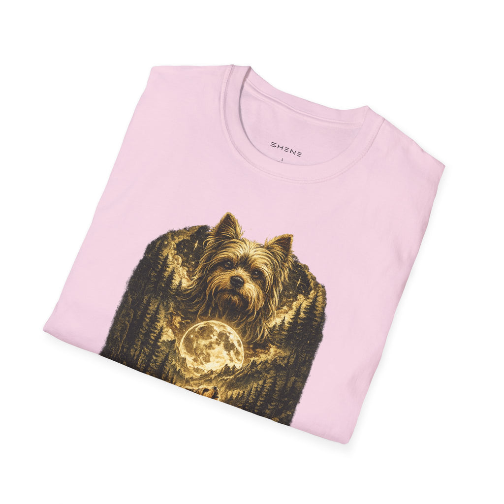 Copy of Unisex Softstyle shit su with moon T-Shirt