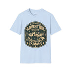 Copy of Unisex Softstyle My Favorite Adventure Has Paws T-Shirt