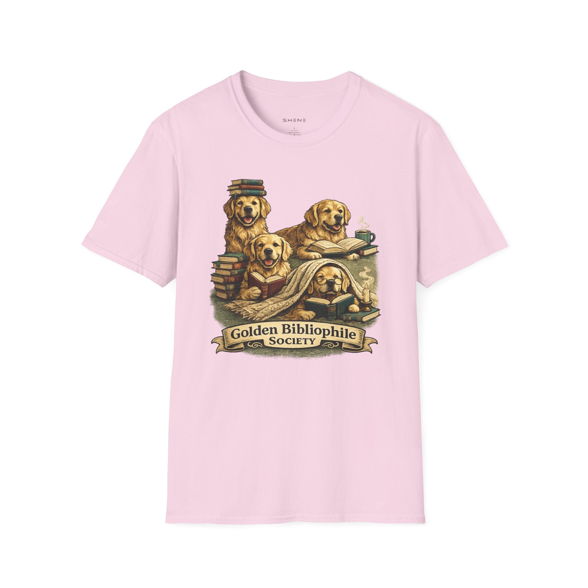 Copy of Unisex Softstyle Golden retriever Society  T-Shirt