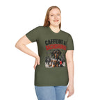 Unisex Softstyle Dachshund Caffeine Fuel T-Shirt