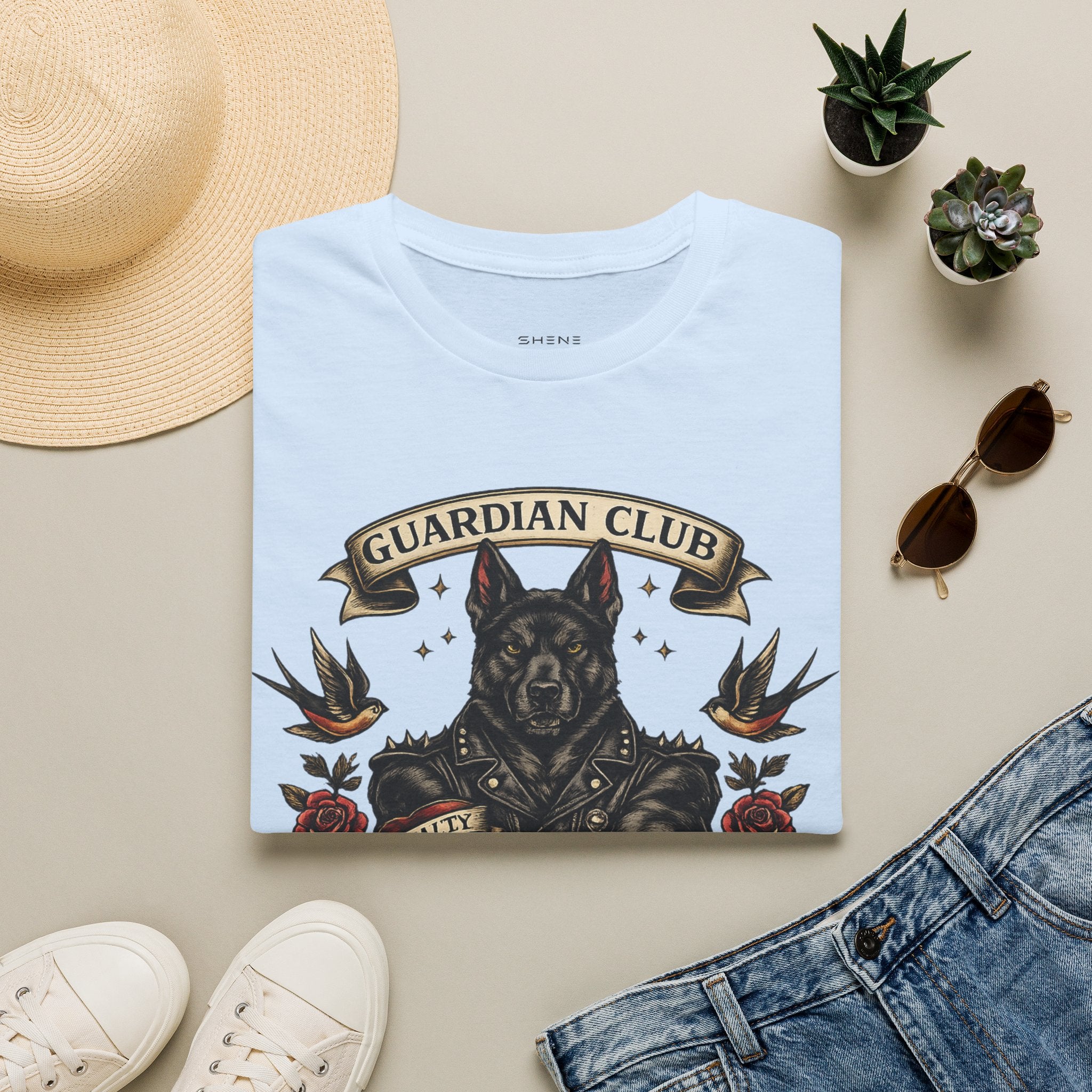 Copy of Copy of Unisex Softstyle Guardian Dog T-Shirt
