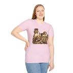 Copy of Copy of Copy of Copy of Unisex Softstyle Beegal Library Four Dog T-Shirt