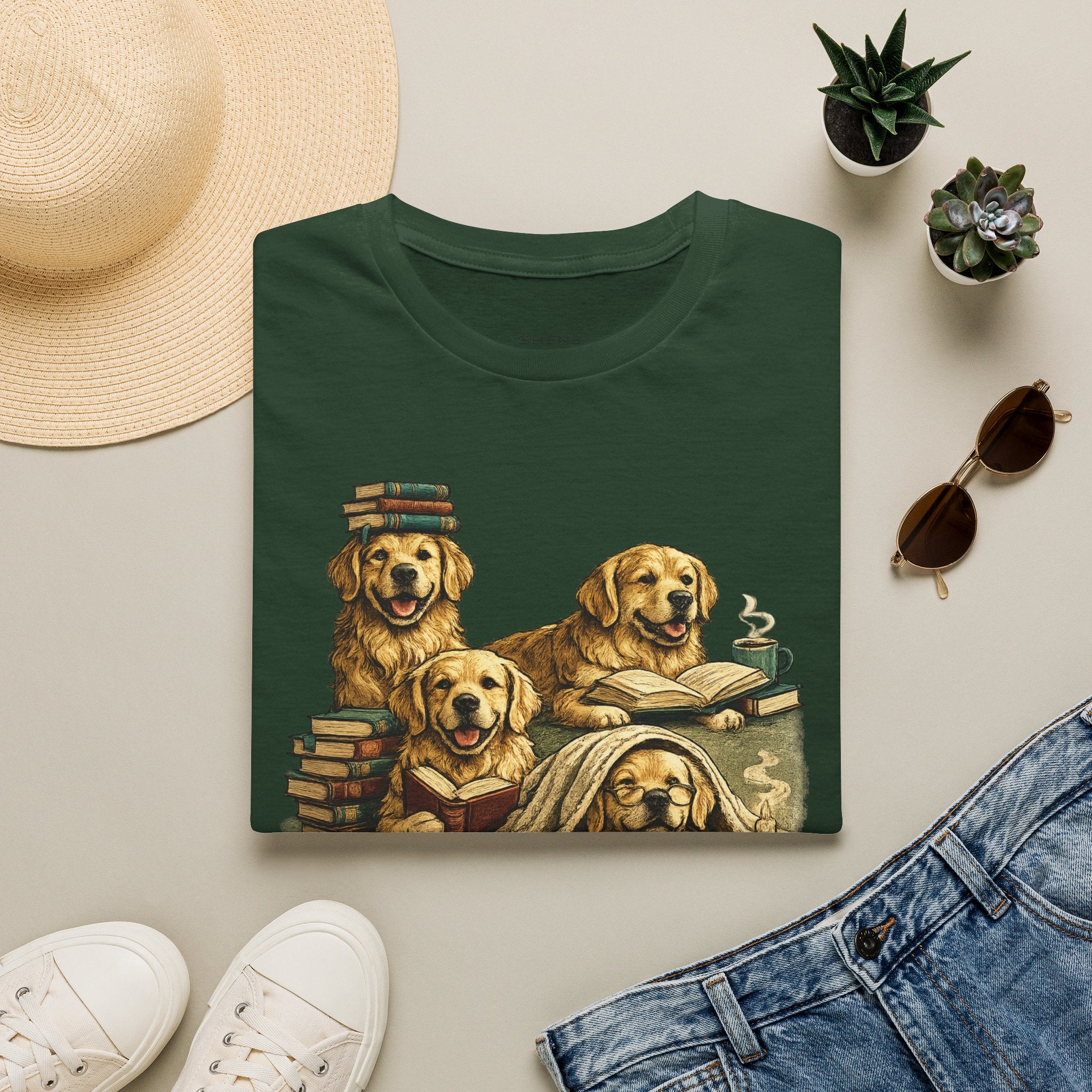 Copy of Unisex Softstyle Golden retriever Society  T-Shirt