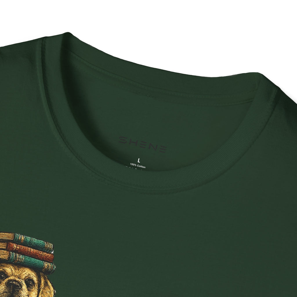 Copy of Unisex Softstyle French Dog Library T-Shirt