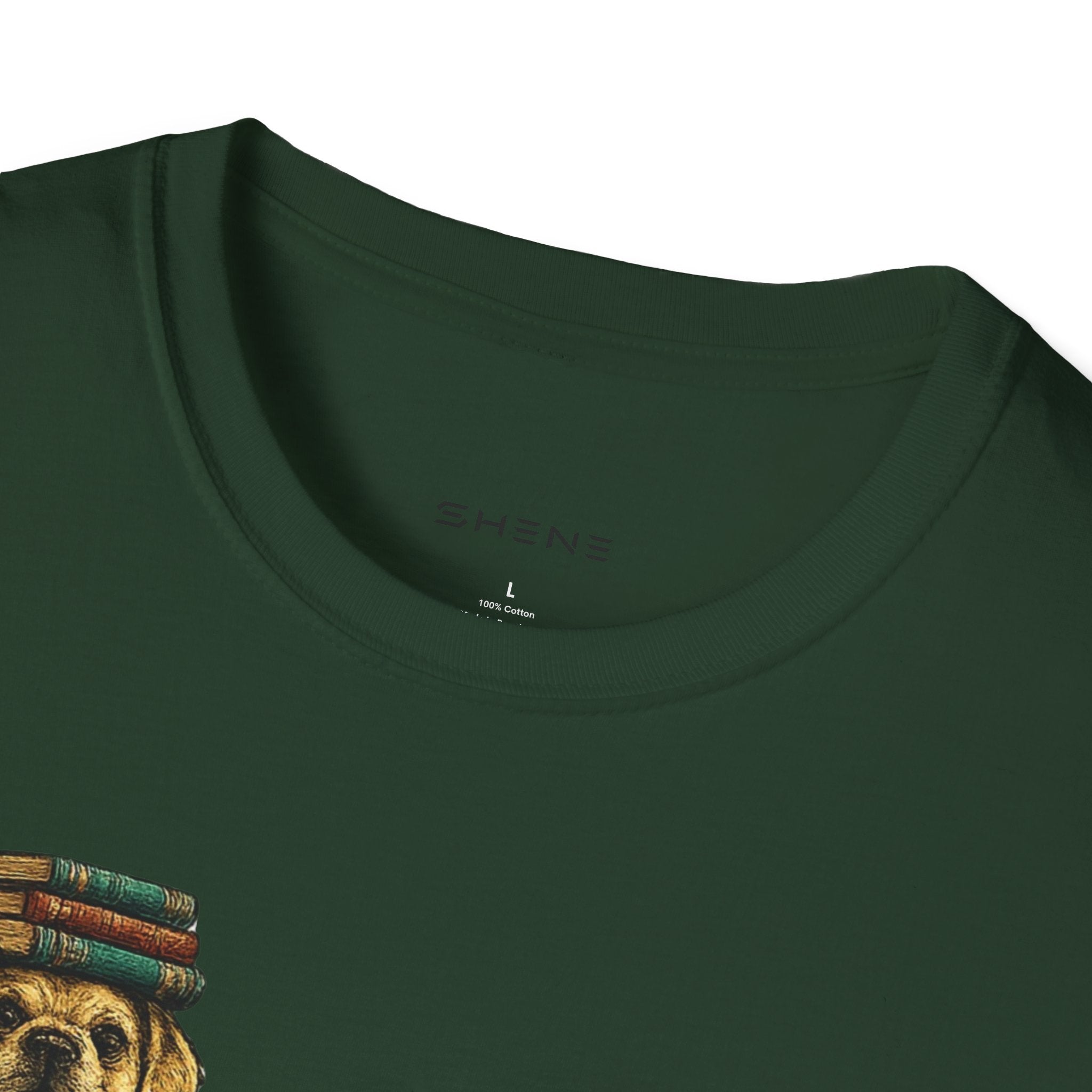 Copy of Unisex Softstyle French Dog Library T-Shirt