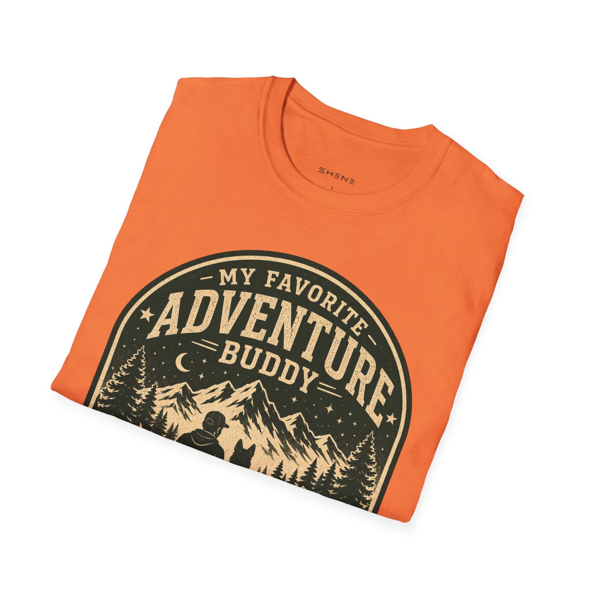 Copy of Unisex Softstyle My Favorite Adventure Has Paws T-Shirt