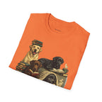 Copy of Unisex Softstyle Labador Library Four Dog T-Shirt