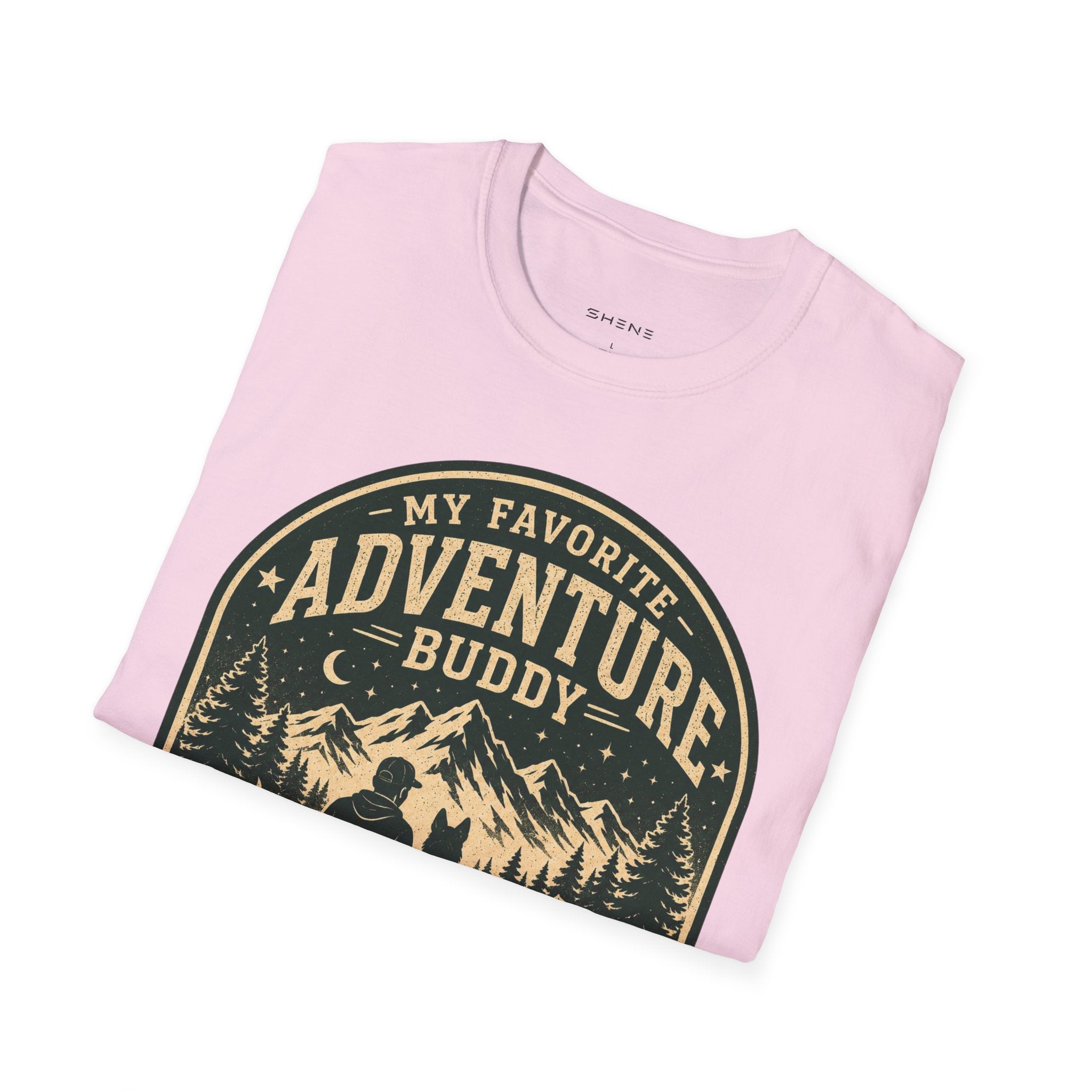 Copy of Unisex Softstyle My Favorite Adventure Has Paws T-Shirt