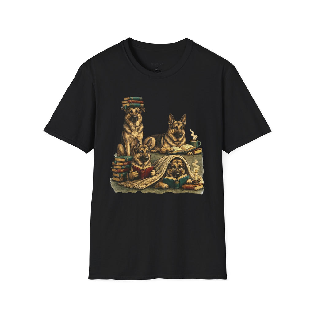 Copy of Unisex Softstyle German Shepherd Library T-Shirt