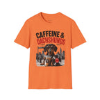 Unisex Softstyle Dachshund Caffeine Fuel T-Shirt