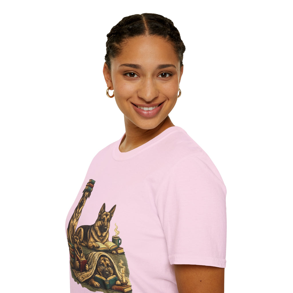 Copy of Unisex Softstyle German Shepherd Library T-Shirt