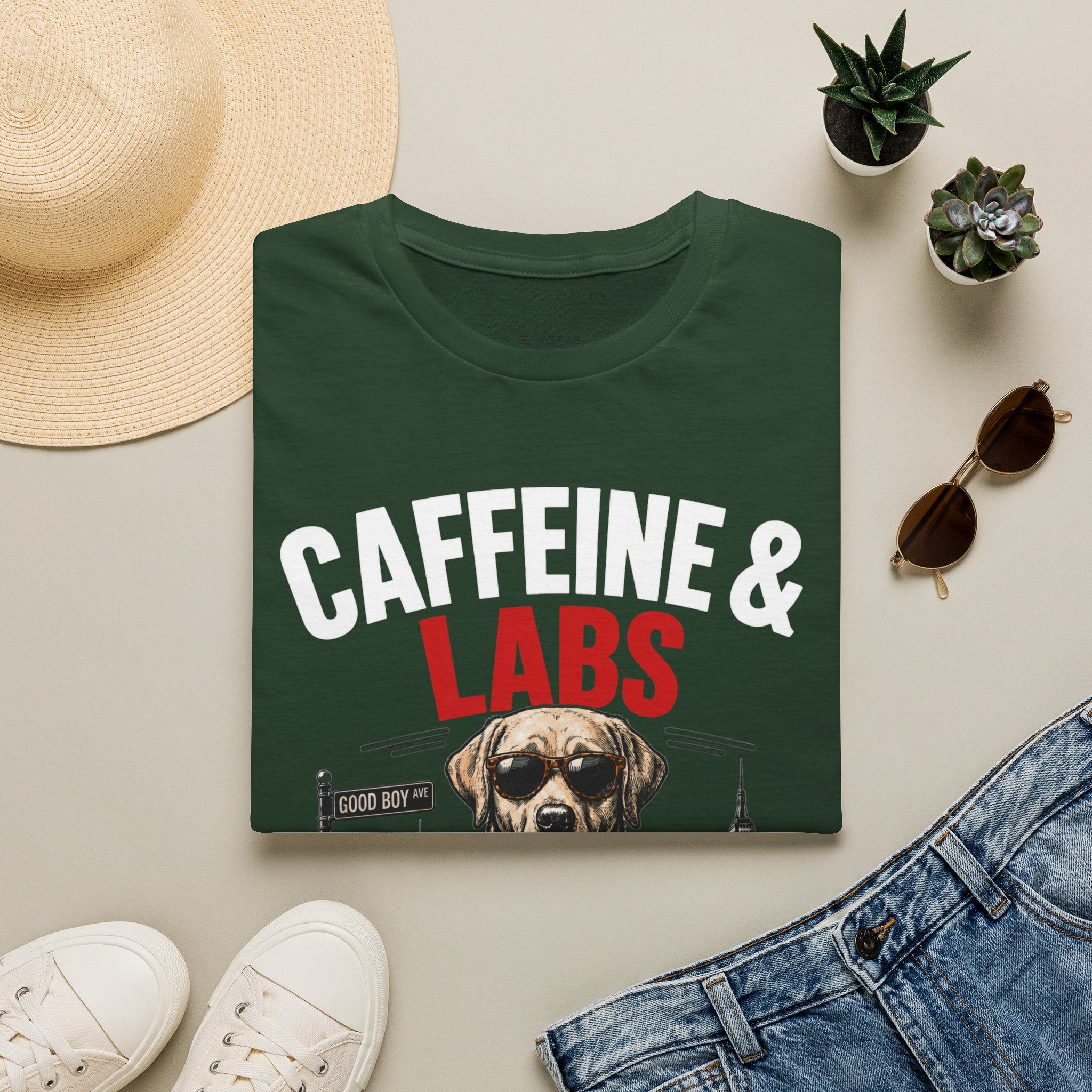 Unisex Softstyle Labs Caffeine Fuel T-Shirt