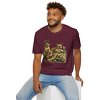 Copy of Unisex Softstyle French Dog Library T-Shirt
