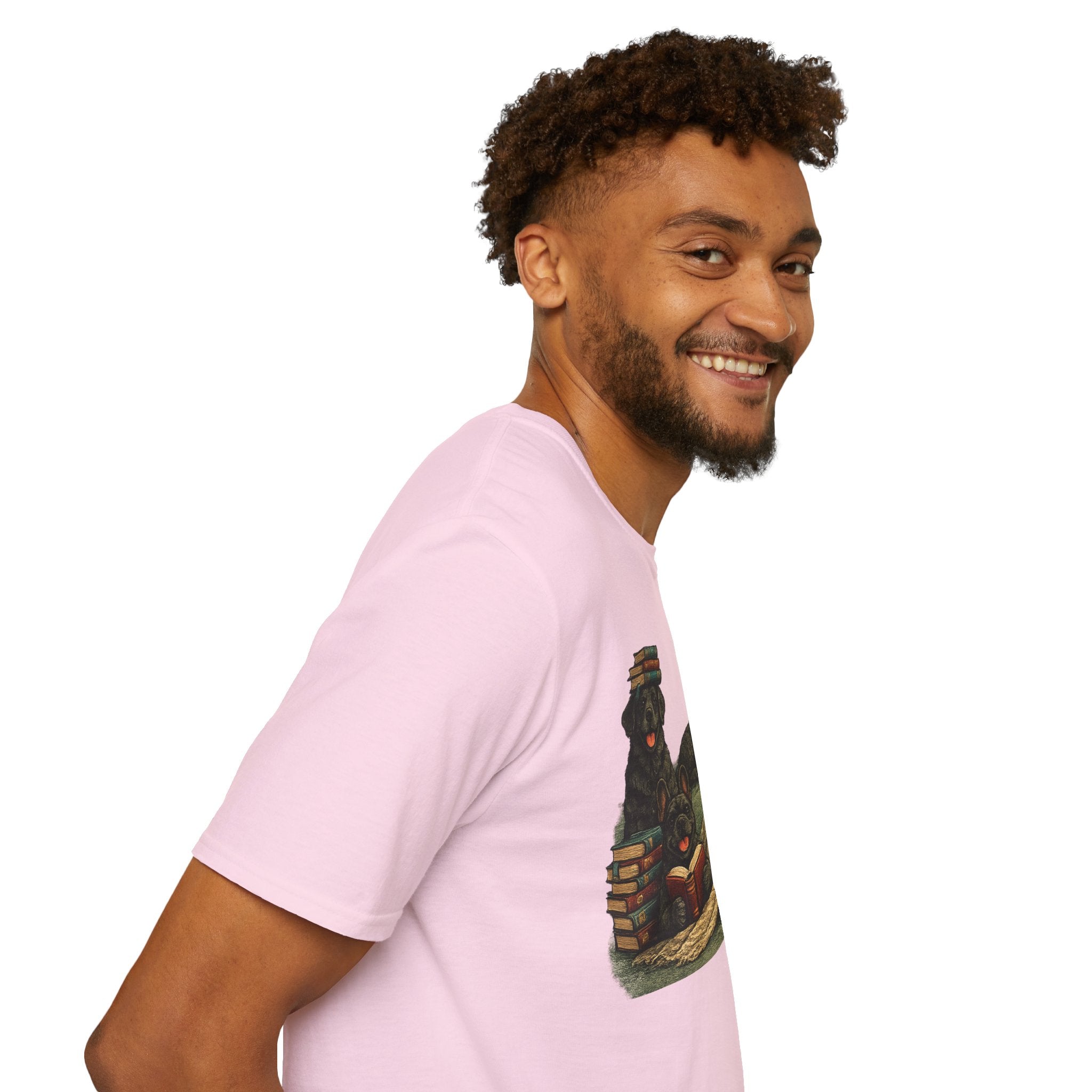 Copy of Unisex Softstyle Black Dog Library T-Shirt