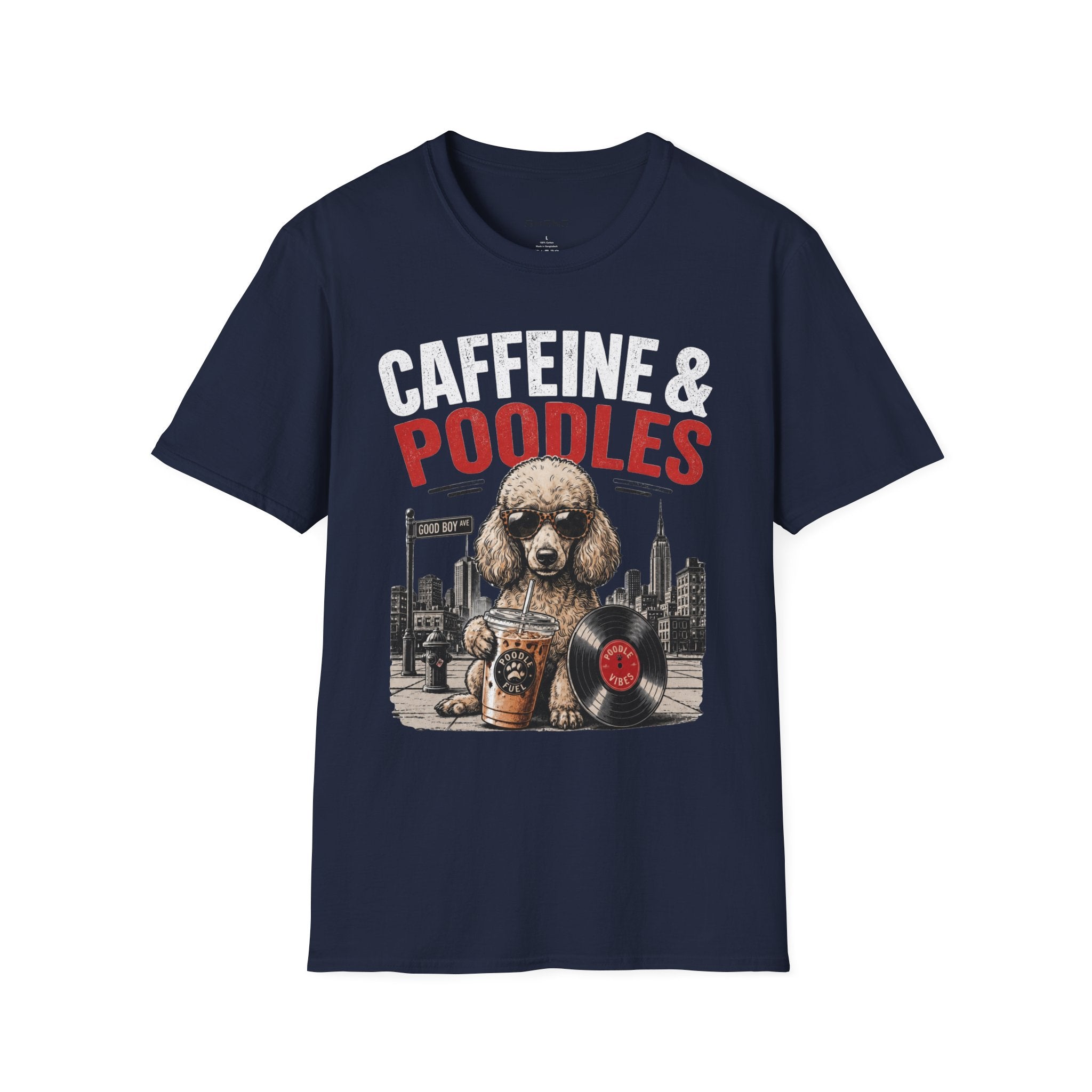 Unisex Softstyle Poodle T-Shirt