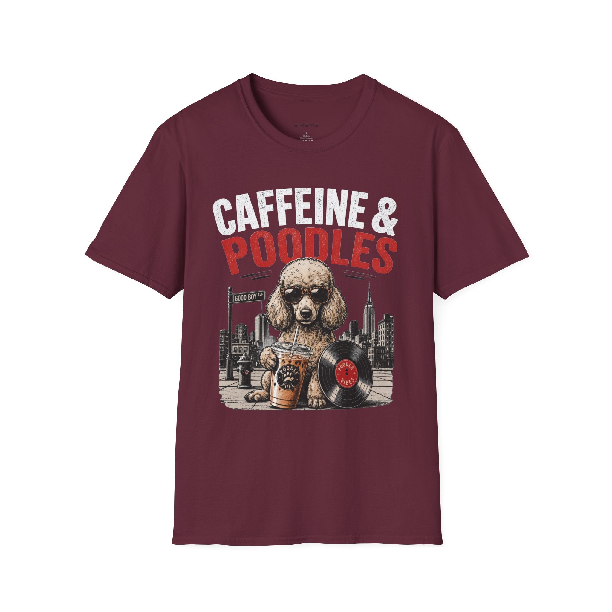 Unisex Softstyle Poodle T-Shirt