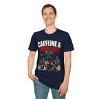 Unisex Softstyle French Bulldog Caffeine Fuel T-Shirt