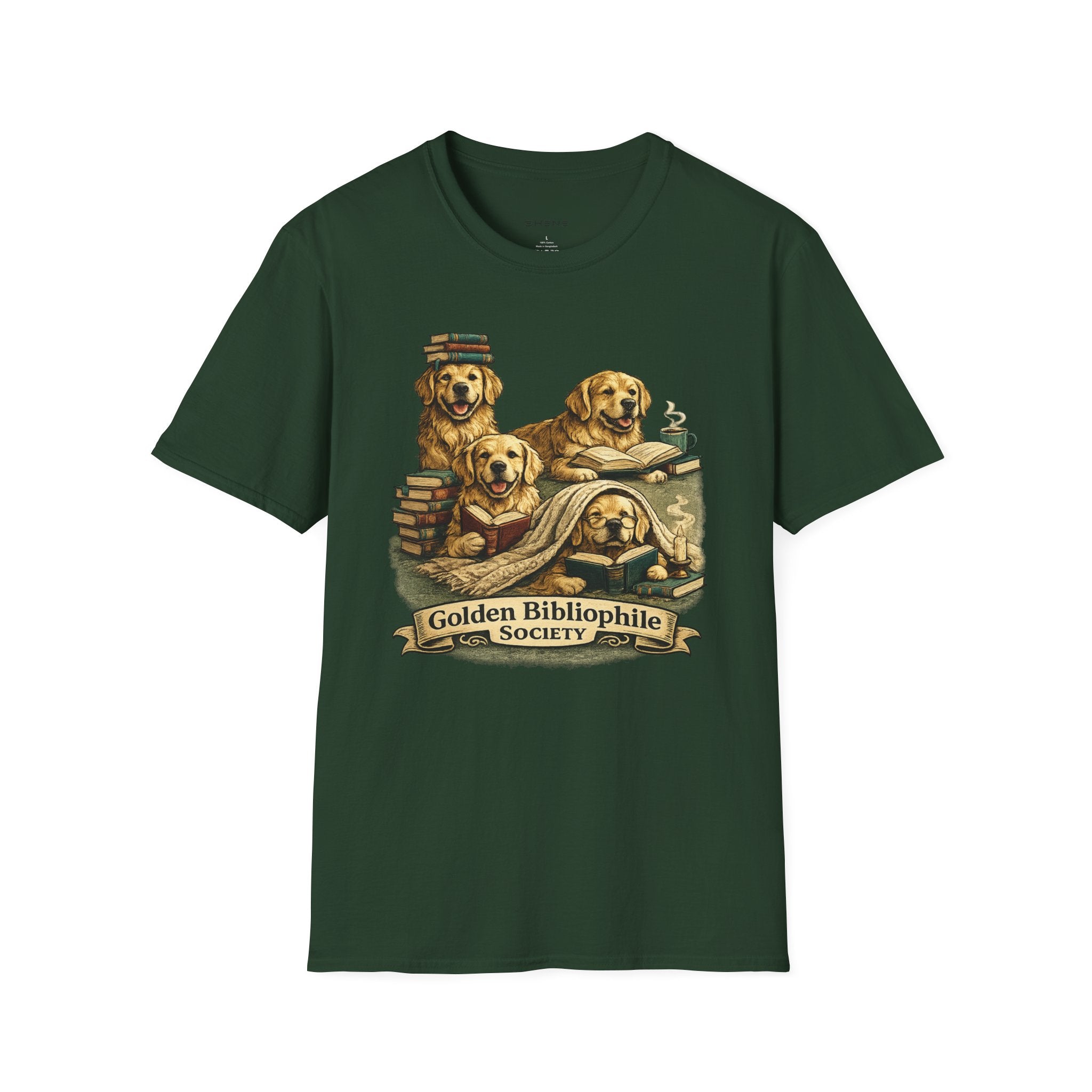 Copy of Unisex Softstyle Golden retriever Society  T-Shirt