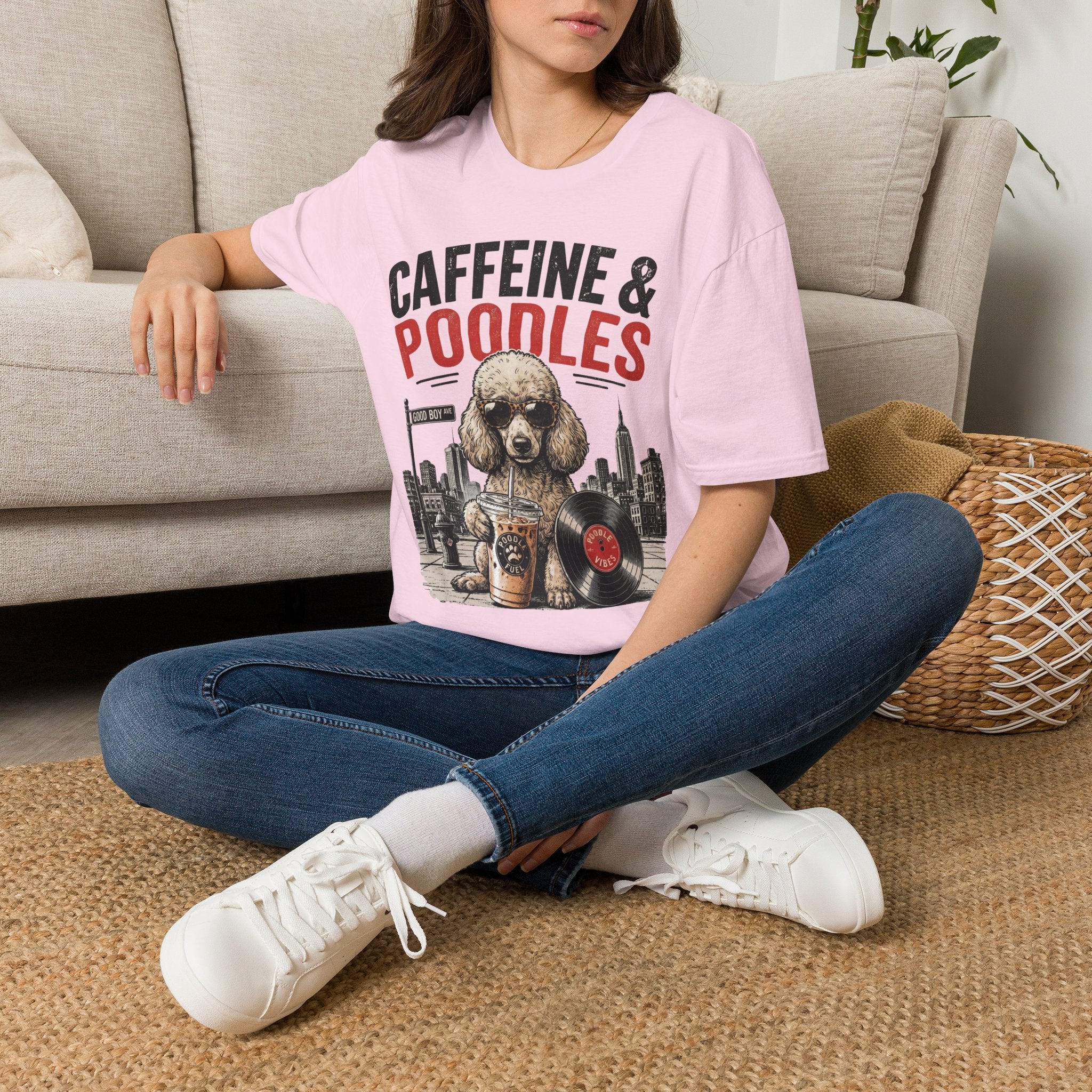Unisex Softstyle Poodle T-Shirt