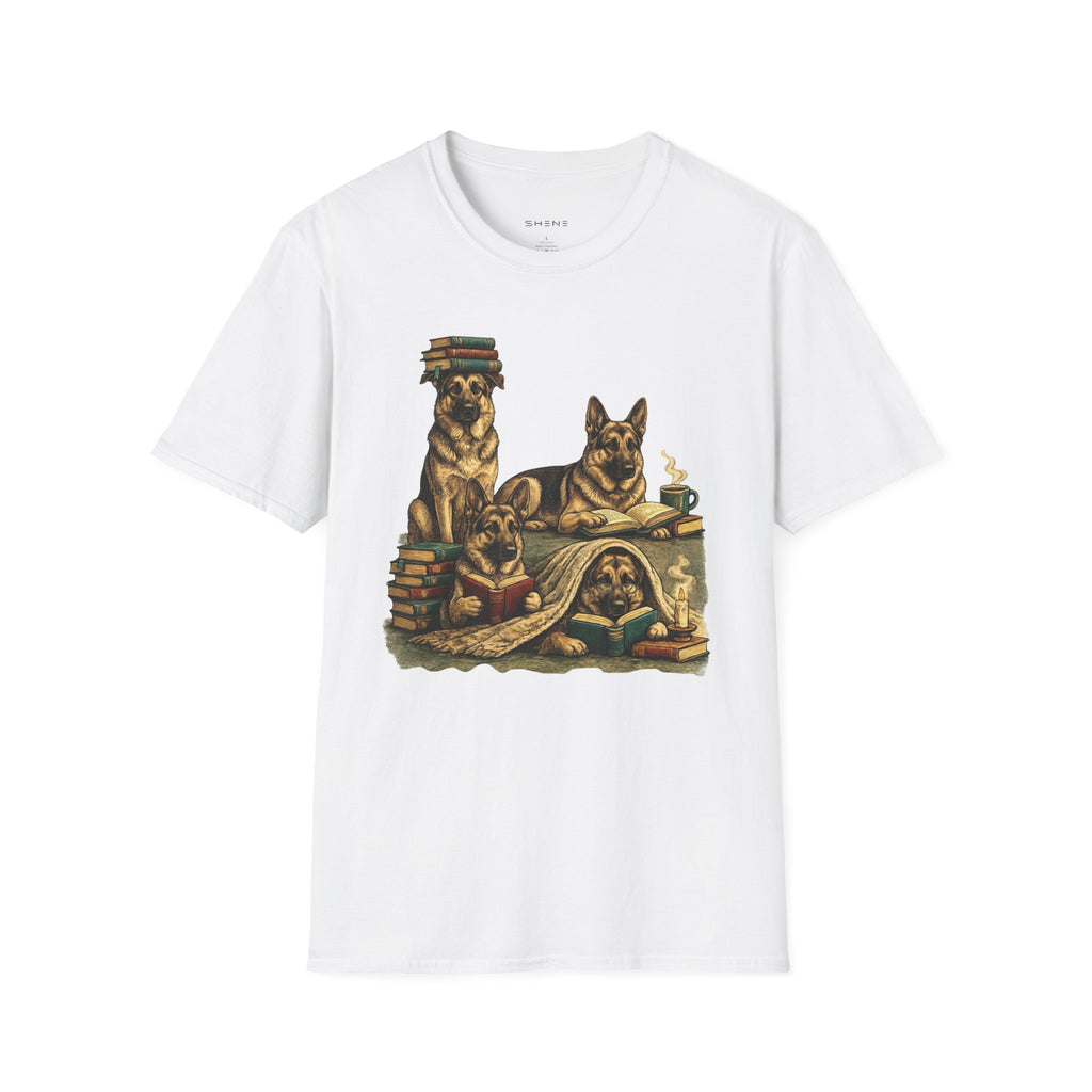 Copy of Unisex Softstyle German Shepherd Library T-Shirt