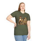 Copy of Copy of Copy of Copy of Unisex Softstyle Beegal Library Four Dog T-Shirt
