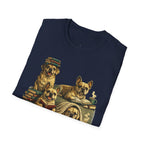 Copy of Unisex Softstyle French Dog Library T-Shirt