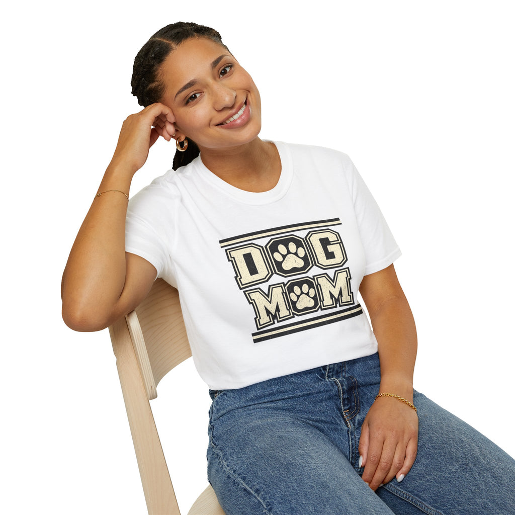 Copy of Copy of Unisex Softstyle Dog Mom T-Shirt