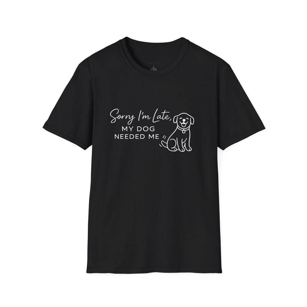 Copy of Copy of Unisex Softstyle Sorry i'm Late T-Shirt