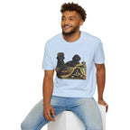Copy of Unisex Softstyle Black Dog Library T-Shirt
