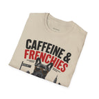 Unisex Softstyle French Bulldog Caffeine Fuel T-Shirt