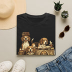 Copy of Copy of Copy of Copy of Unisex Softstyle Beegal Library Four Dog T-Shirt