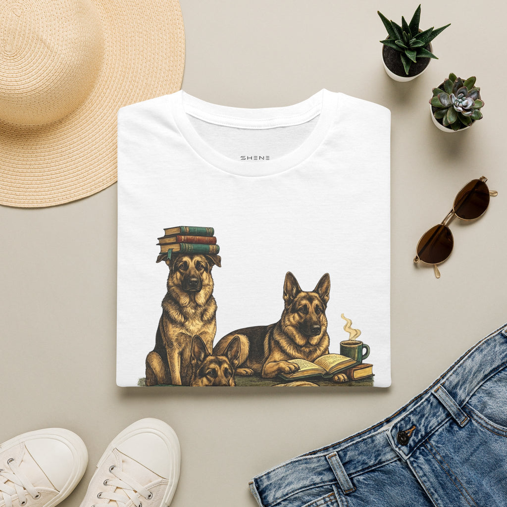 Copy of Unisex Softstyle German Shepherd Library T-Shirt