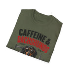 Unisex Softstyle Dachshund Caffeine Fuel T-Shirt