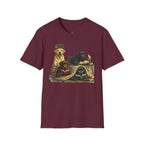 Copy of Unisex Softstyle Labador Library Four Dog T-Shirt