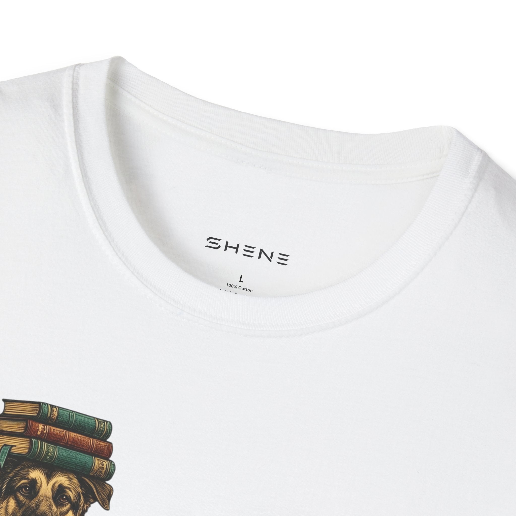 Copy of Unisex Softstyle German Shepherd Library T-Shirt