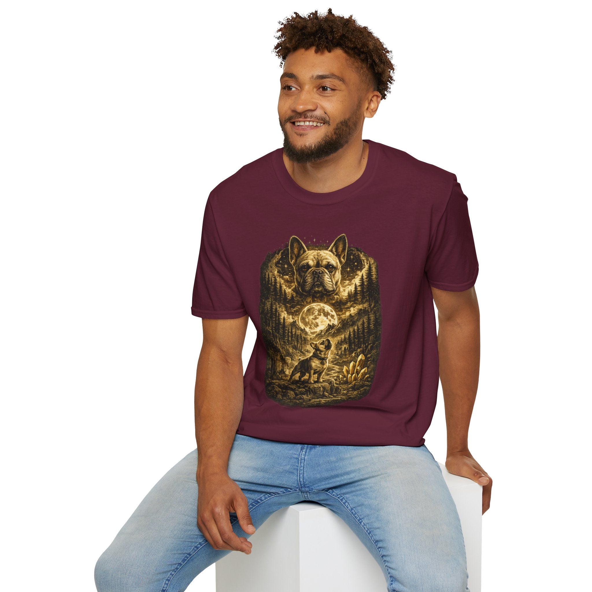 Copy of Unisex Softstyle french bulldog T-Shirt