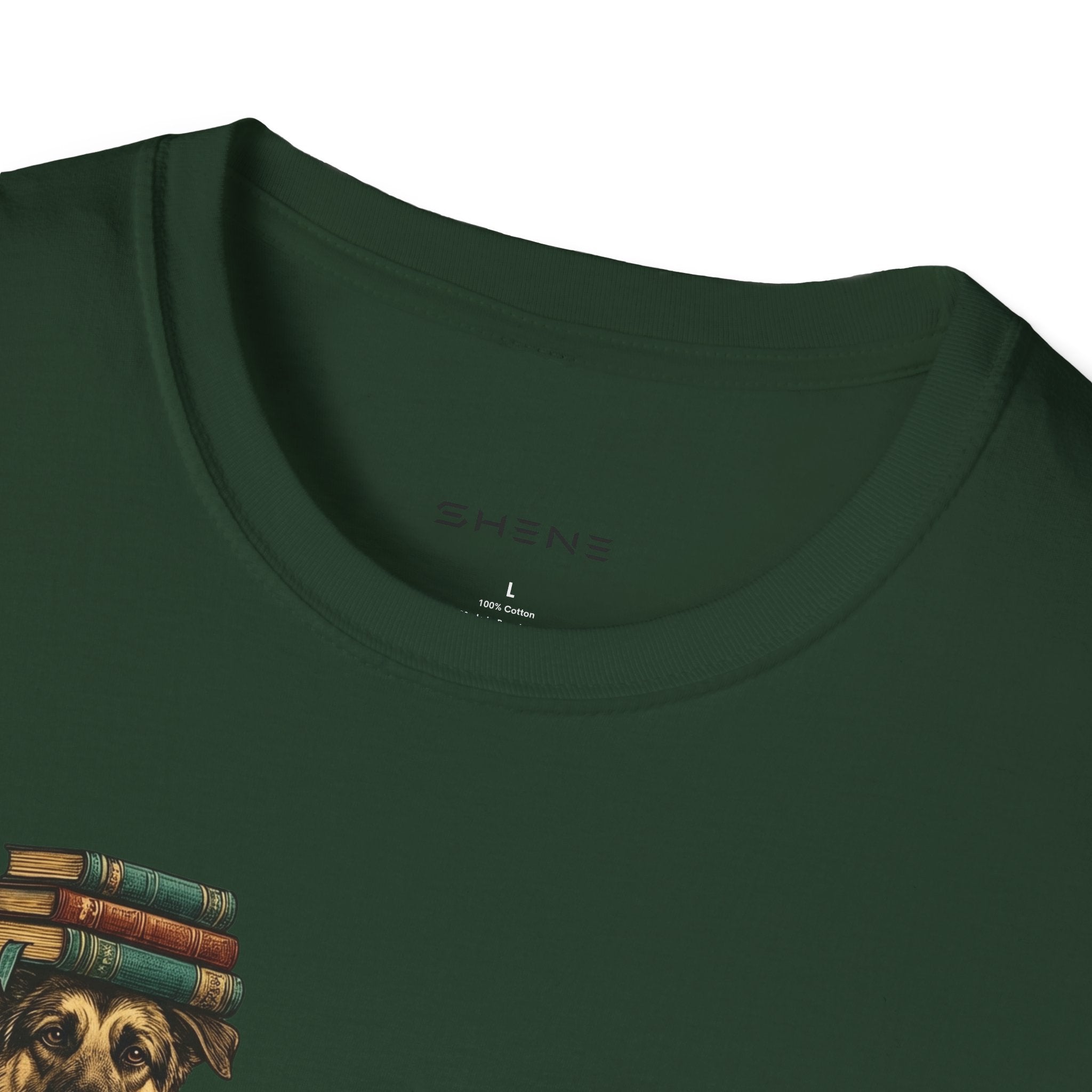 Copy of Unisex Softstyle German Shepherd Library T-Shirt