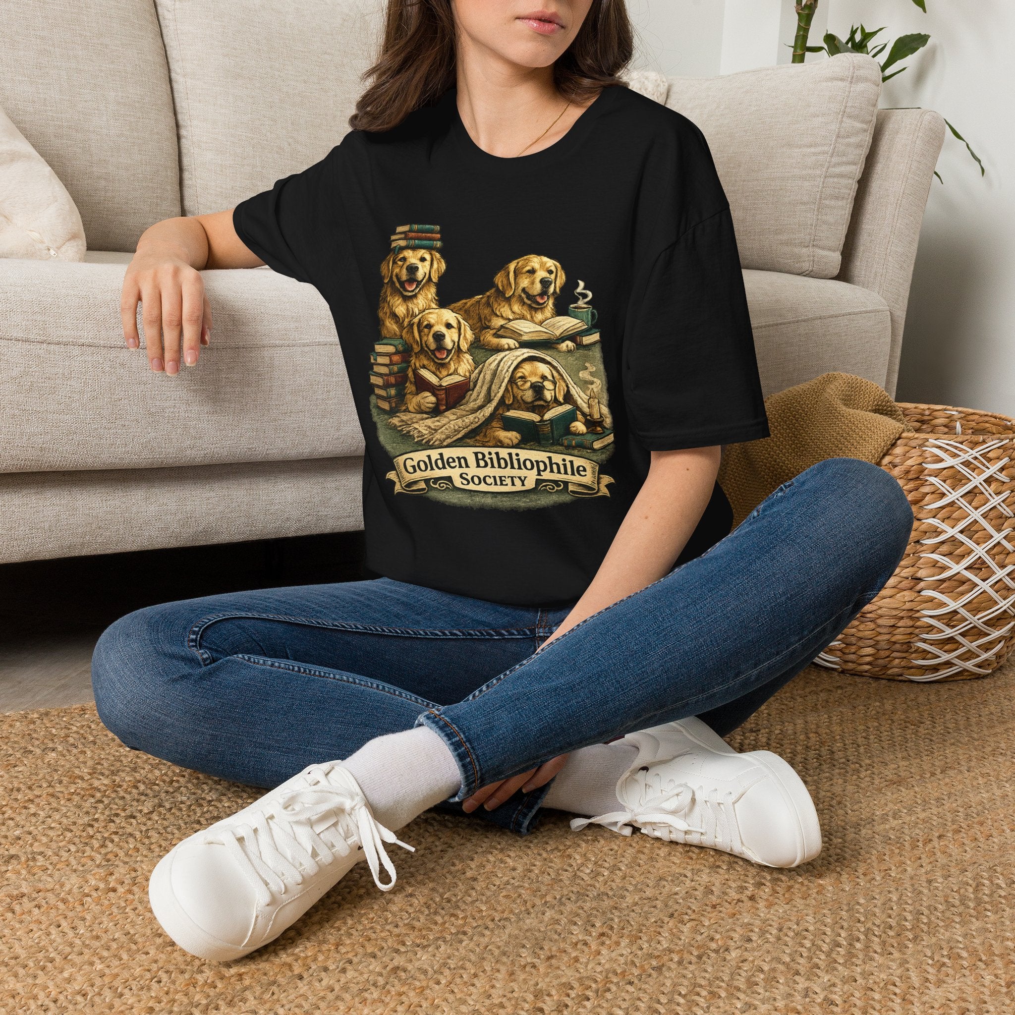 Copy of Unisex Softstyle Golden retriever Society  T-Shirt