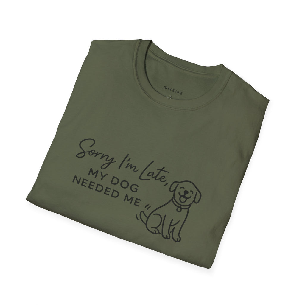 Copy of Copy of Unisex Softstyle Sorry i'm Late T-Shirt