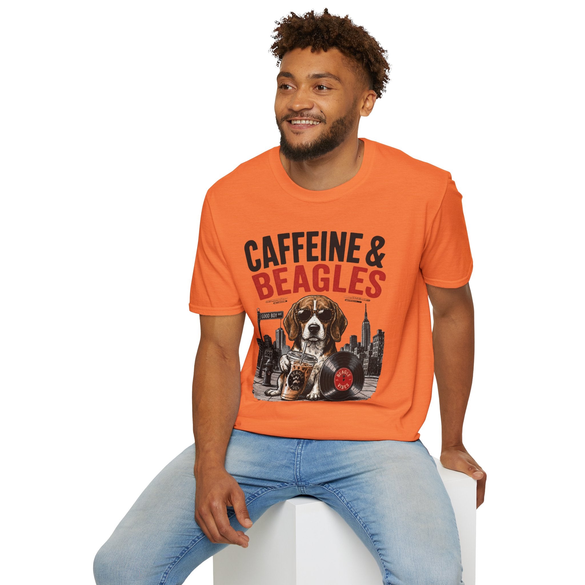 Unisex Softstyle Beegal Caffeine Fuel T-Shirt