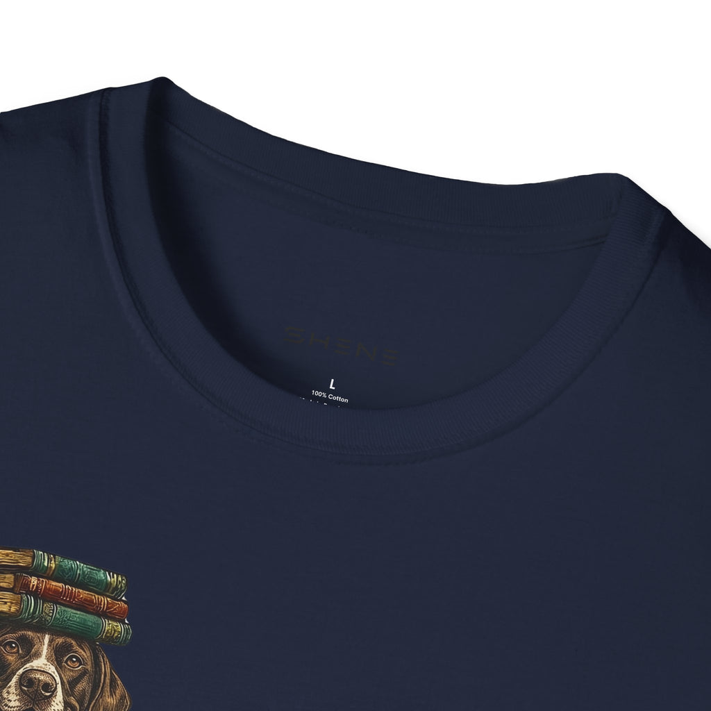 Copy of Copy of Copy of Copy of Unisex Softstyle r Pointer Library Four Dog T-Shirt