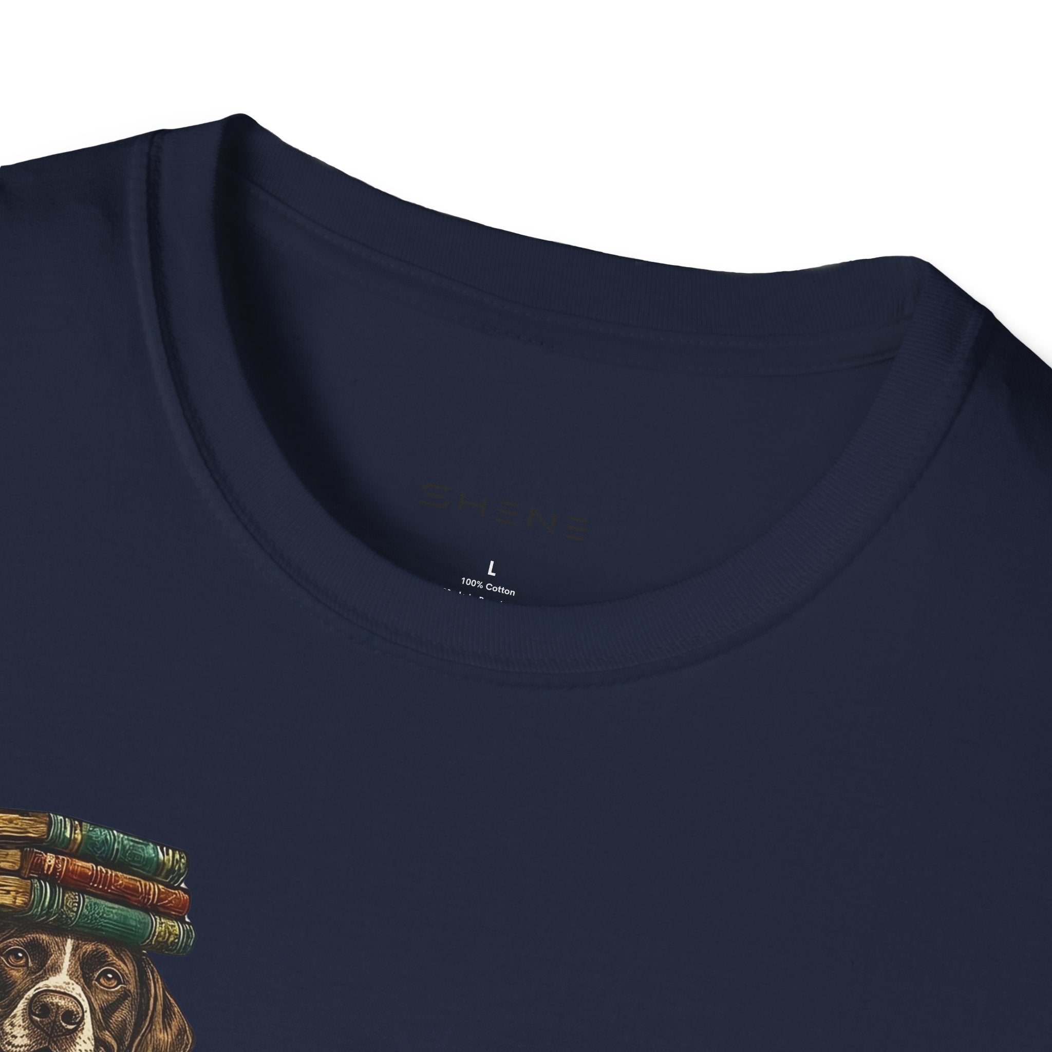 Copy of Copy of Copy of Copy of Unisex Softstyle r Pointer Library Four Dog T-Shirt