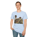Copy of Copy of Copy of Copy of Unisex Softstyle r Pointer Library Four Dog T-Shirt