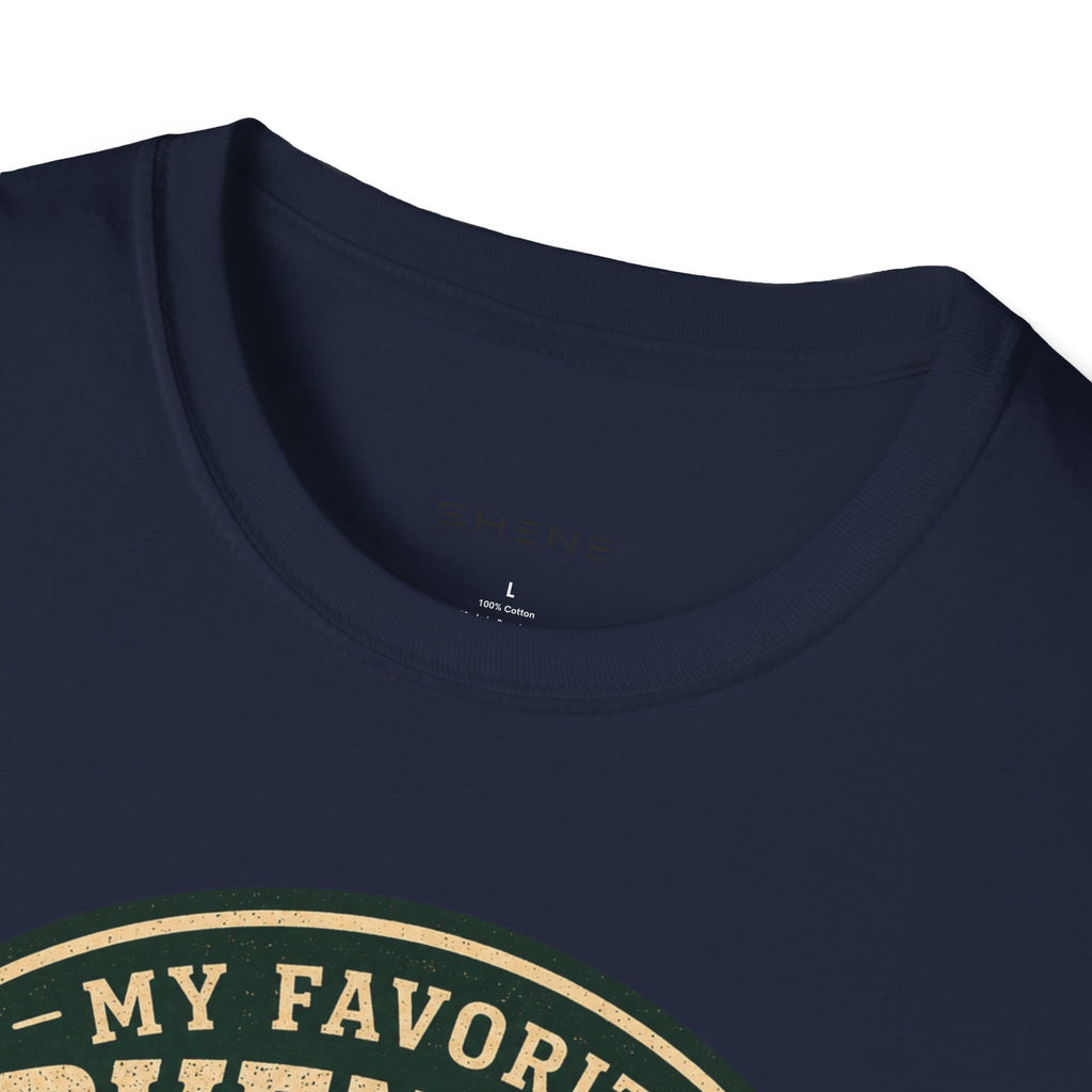 Copy of Unisex Softstyle My Favorite Adventure Has Paws T-Shirt
