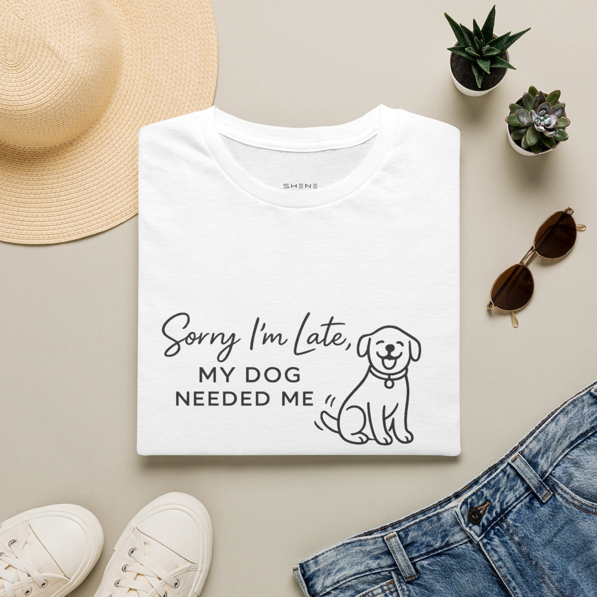 Copy of Copy of Unisex Softstyle Sorry i'm Late T-Shirt