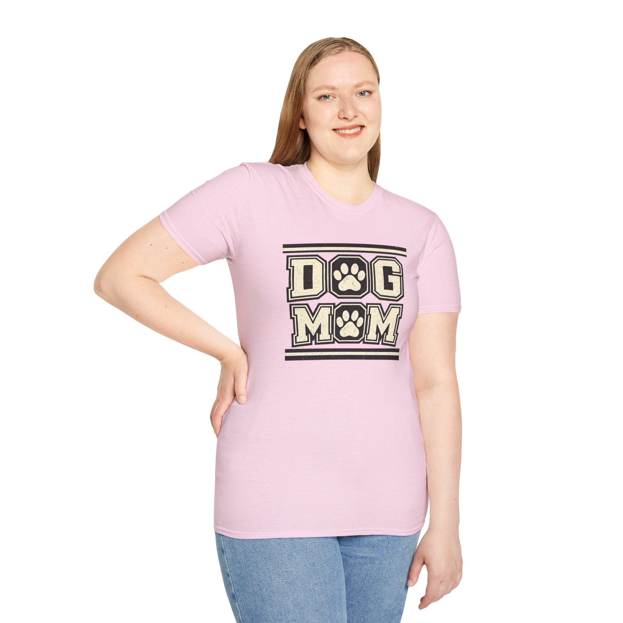 Copy of Copy of Unisex Softstyle Dog Mom T-Shirt